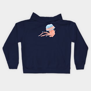 Cartoon jellyfish Kids Hoodie